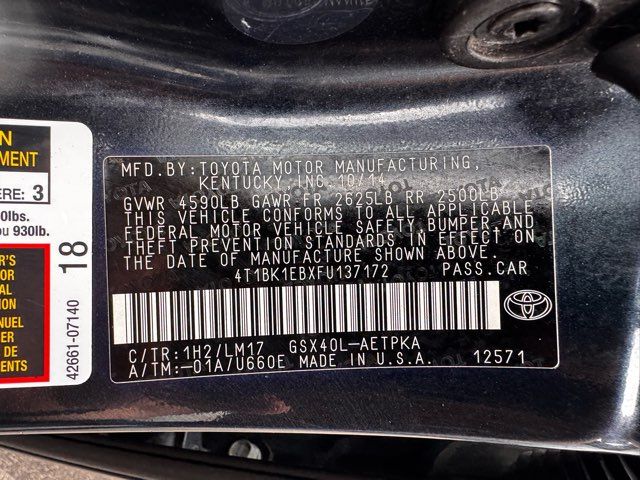 2015 Toyota Avalon Limited