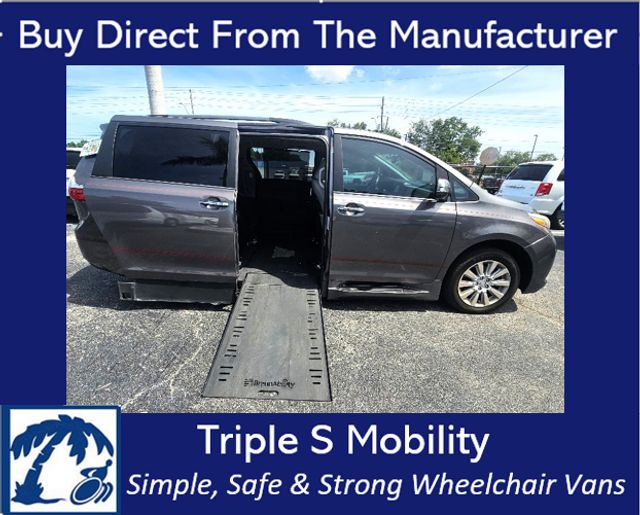 2015 Toyota Sienna Limited Wheelchair Van Handicap Ramp Van  | Pinellas Park, Florida | Triple S Mobility, Inc