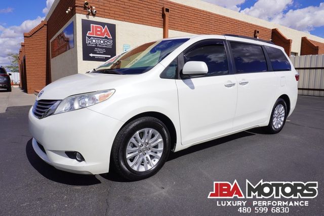 2015 Toyota Sienna XLE 8 Passenger Van Pearl White XLE Navigation PKG | MESA, AZ | JBA MOTORS