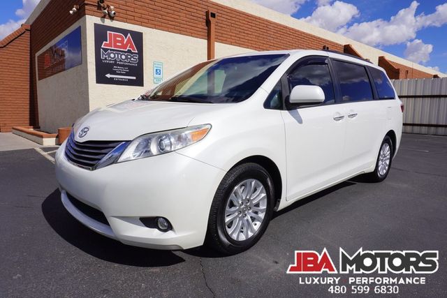 2015 Toyota Sienna XLE 8 Passenger Van Pearl White XLE Navigation PKG | MESA, AZ | JBA MOTORS
