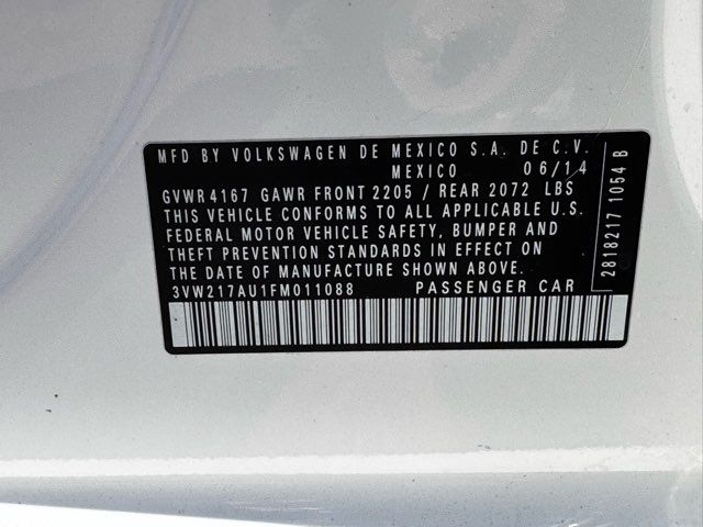 2015 Volkswagen Golf TSI S