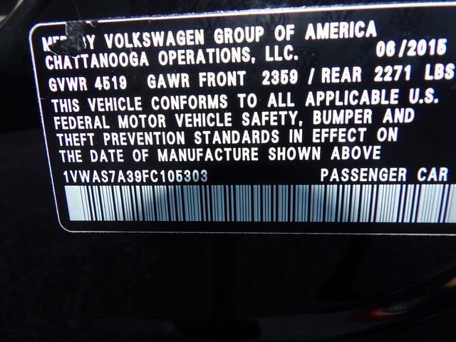 2015 Volkswagen Passat 1.8T Limited Edition | Dalton, GA | Paniagua Auto Mall 2015 Volkswagen Passat 1.8T Limited Edition | Dalton, GA | Paniagua Auto Mall