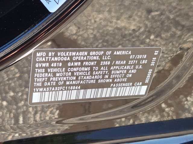 2015 Volkswagen Passat 1.8T Limited Edition | Ellisville, MO | AutoPort