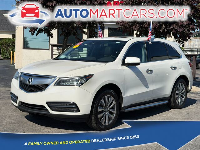 2016 Acura MDX w/Tech | Nashville, TN | Auto Mart Used Cars Inc.