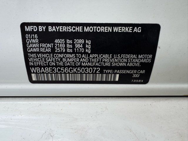 2016 BMW 3 Series 328i xDrive