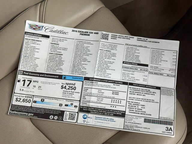 2016 Cadillac Escalade ESV Premium Collection | Houston, TX | Houston Auto Credit 2016 Cadillac Escalade ESV Premium Collection | Houston, TX | Houston Auto Credit