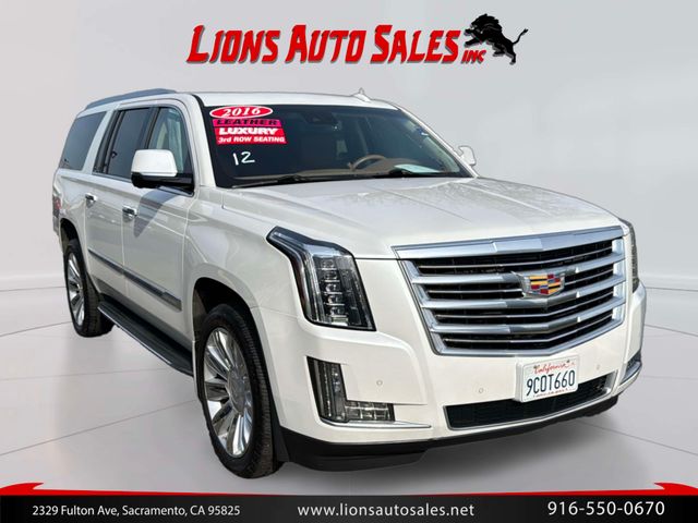 2016 Cadillac Escalade ESV Platinum | Sacramento, CA | Lions Auto Sales  in Sacramento, CA 95825