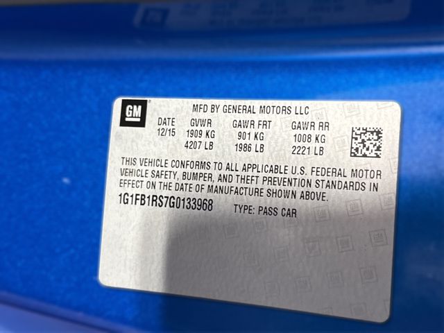 2016 Chevrolet CAMARO LT 2016 Chevrolet CAMARO LT