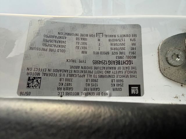 2016 Chevrolet Colorado