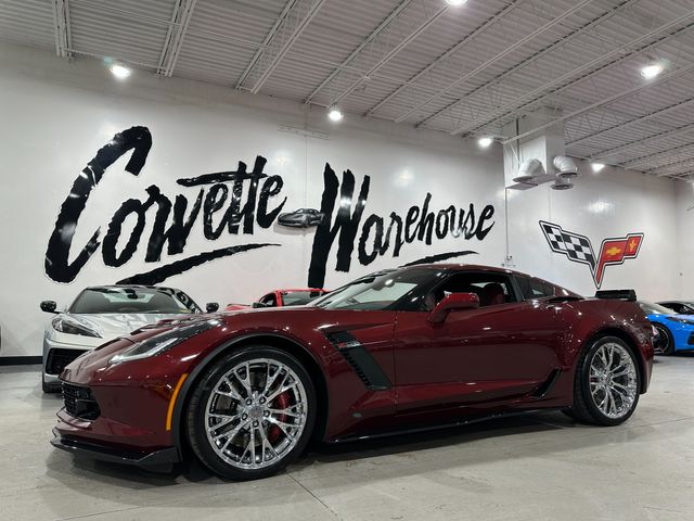 2016 Chevrolet Corvette Z06 3LZ, CFZ, NPP, UQT, ZLE Spice Red,