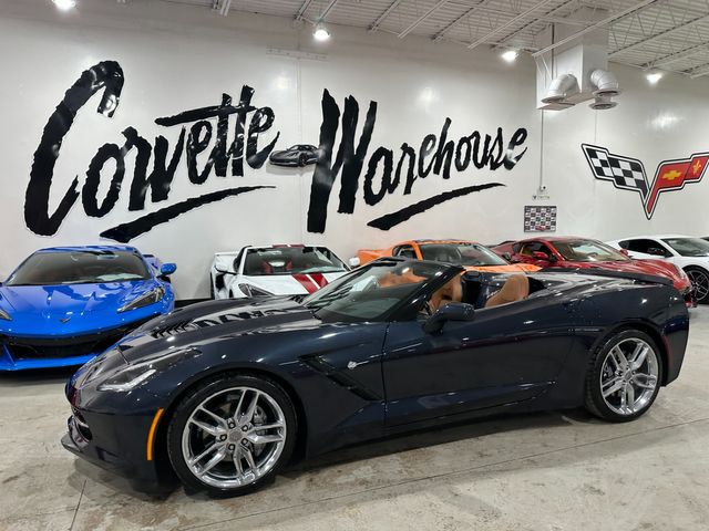 2016 Chevrolet Corvette CONV 2LT, FE2, NPP, UQT, IO6, Blue Top Chromes 47k | Dallas, Texas | Corvette Warehouse 2016 Chevrolet Corvette CONV 2LT, FE2, NPP, UQT, IO6, Blue Top Chromes 47k | Dallas, Texas | Corvette Warehouse
