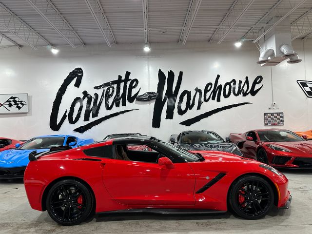 2016 Chevrolet Corvette Coupe 2LT, Z51, J6F, CF Skirts/Splitter, Glass, 6k | Dallas, Texas | Corvette Warehouse 