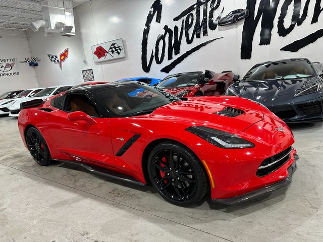 2016 Chevrolet Corvette Coupe 2LT, Z51, J6F, CF Skirts/Splitter, Glass, 6k | Dallas, Texas | Corvette Warehouse 