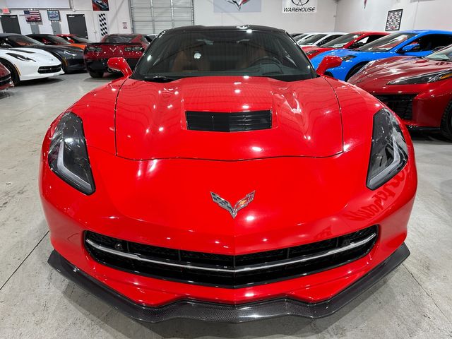 2016 Chevrolet Corvette Coupe 2LT, Z51, J6F, CF Skirts/Splitter, Glass, 6k | Dallas, Texas | Corvette Warehouse 