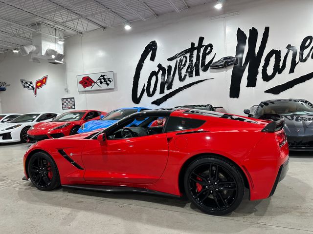 2016 Chevrolet Corvette Coupe 2LT, Z51, J6F, CF Skirts/Splitter, Glass, 6k | Dallas, Texas | Corvette Warehouse 