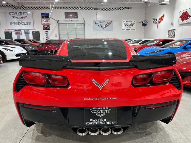 2016 Chevrolet Corvette Coupe 2LT, Z51, J6F, CF Skirts/Splitter, Glass, 6k | Dallas, Texas | Corvette Warehouse 