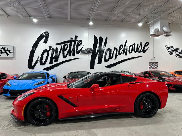2016 Chevrolet Corvette Coupe 2LT, Z51, J6F, CF Skirts/Splitter, Glass, 6k | Dallas, Texas | Corvette Warehouse 2016 Chevrolet Corvette Coupe 2LT, Z51, J6F, CF Skirts/Splitter, Glass, 6k | Dallas, Texas | Corvette Warehouse