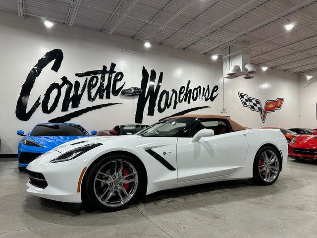 2016 Chevrolet Corvette CONV 3LT, FE2, IL6, J6F, Auto Chromes Kalahari 15k | Dallas, Texas | Corvette Warehouse 