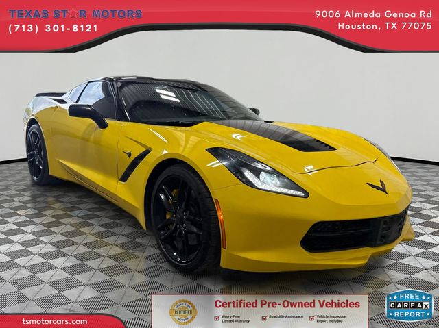 2016 Chevrolet CORVETTE STINGRAY Z51 2LT | Houston, TX | Texas Star Motors