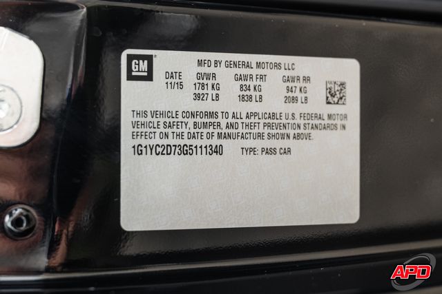 2016 Chevrolet Corvette Stingray Supercharged 2016 Chevrolet Corvette Stingray Supercharged