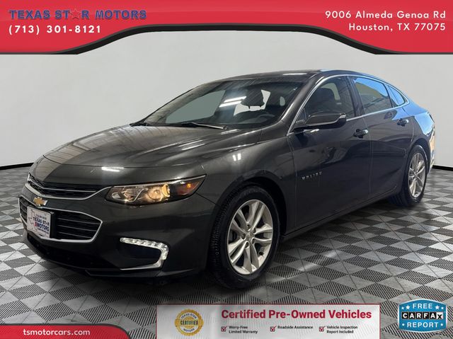 2016 Chevrolet MALIBU LT | Houston, TX | Texas Star Motors