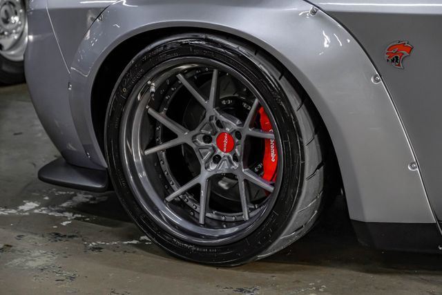 2016 Dodge Challenger SRT Hellcat LIBERTY WALK Air Lift 20" 3PC ROTIFORM | Dallas, TX | East Dallas Diesel
