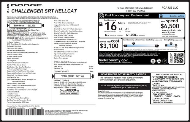 2016 Dodge Challenger SRT Hellcat w/ mods 2016 Dodge Challenger SRT Hellcat w/ mods