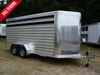 2024 Featherlite 8107 16' STOCK TRAILER WITH STALLS | CONROE, TX | SportChassis/ Featherlite Trailers of Texas