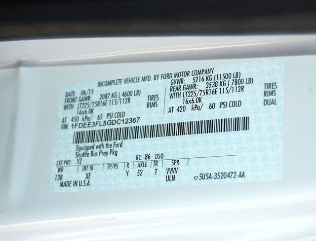 2016 Ford E-Series E-350 SD - 15 PASSENGER BUS | Charlotte, North Carolina | ADVENTURE VANS 2016 Ford E-Series E-350 SD - 15 PASSENGER BUS | Charlotte, North Carolina | ADVENTURE VANS