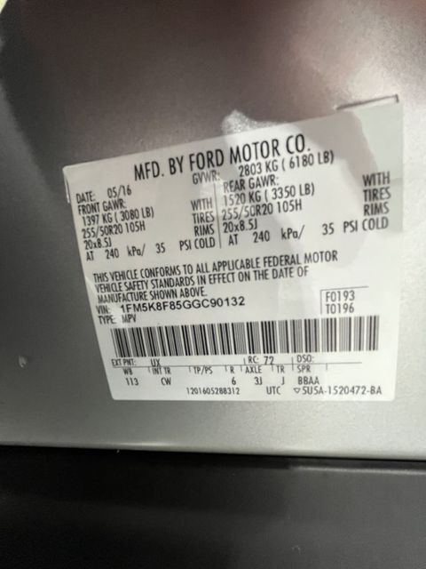 2016 Ford Explorer Limited | Annapolis, MD | Annapolis Public Auto Auction 2016 Ford Explorer Limited | Annapolis, MD | Annapolis Public Auto Auction