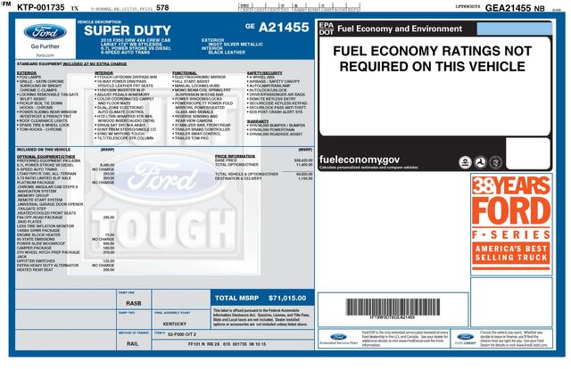 2016 Ford F-350 Super Duty Platinum FX4 Power Stroke SUNROOF Frontier Bumpers | Dallas, TX | East Dallas Diesel 2016 Ford F-350 Super Duty Platinum FX4 Power Stroke SUNROOF Frontier Bumpers | Dallas, TX | East Dallas Diesel