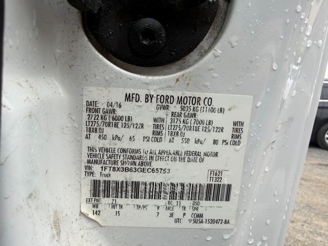 2016 Ford F-350 Super Duty XL