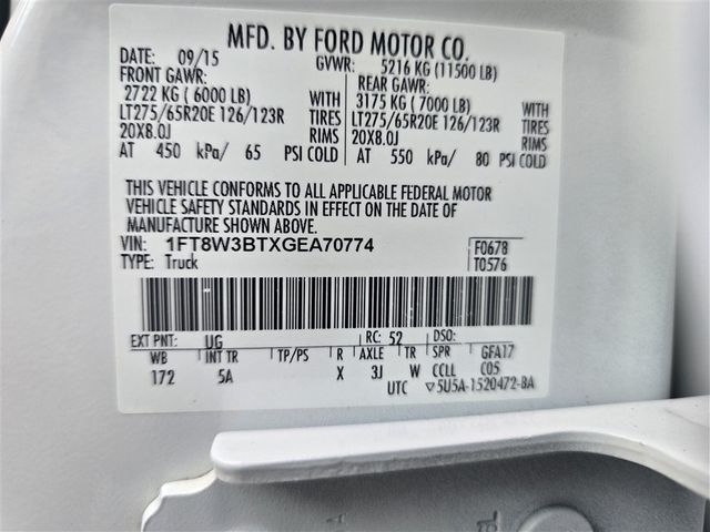 2016 Ford F-350 Super Duty Lariat