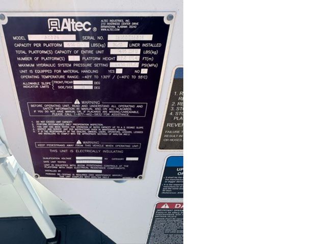 2016 Ford F-550 Super Duty with Altec AT-37G | Irving, TX | Pinnacle Trucks