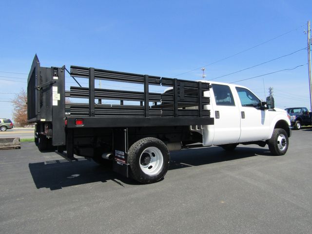 2016 Ford F350 Crew Cab 4x4 with 10' Stake Body and Lift Gate