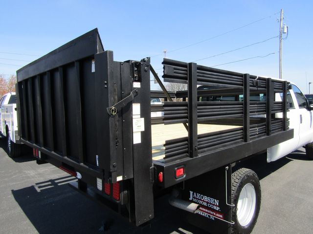 2016 Ford F350 Crew Cab 4x4 with 10' Stake Body and Lift Gate