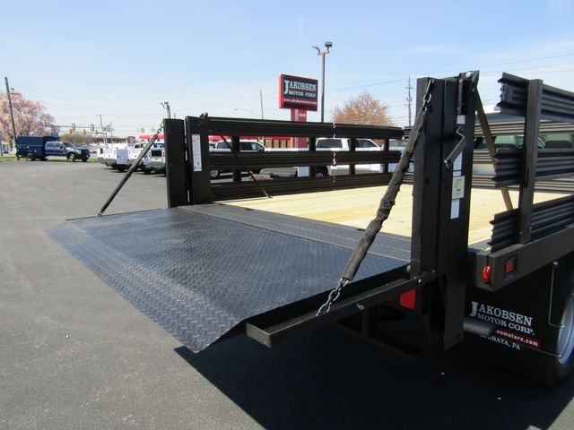 2016 Ford F350 Crew Cab 4x4 with 10' Stake Body and Lift Gate