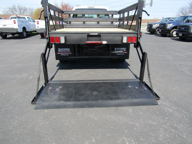 2016 Ford F350 Crew Cab 4x4 with 10' Stake Body and Lift Gate