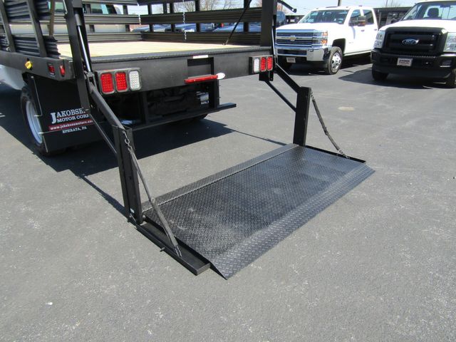 2016 Ford F350 Crew Cab 4x4 with 10' Stake Body and Lift Gate