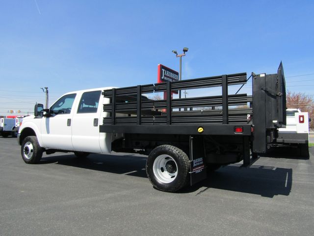 2016 Ford F350 Crew Cab 4x4 with 10' Stake Body and Lift Gate