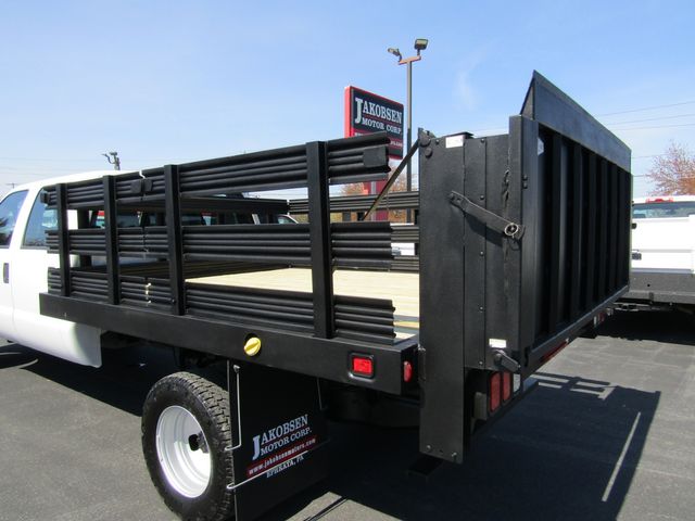 2016 Ford F350 Crew Cab 4x4 with 10' Stake Body and Lift Gate