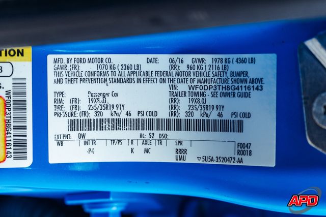 2016 Ford Focus RS 2016 Ford Focus RS