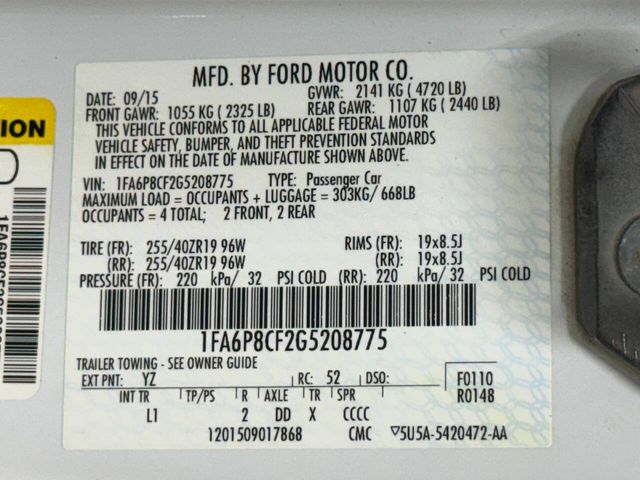 2016 Ford Mustang GT Premium 2dr Fastback | Houston, TX | Houston Auto Credit