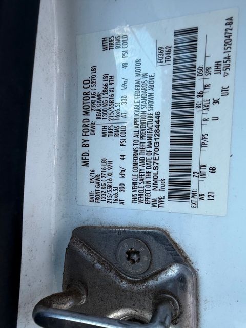 2016 Ford Transit Connect XL