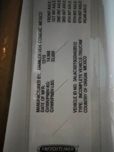 2016 Freightliner M2 106 60ft