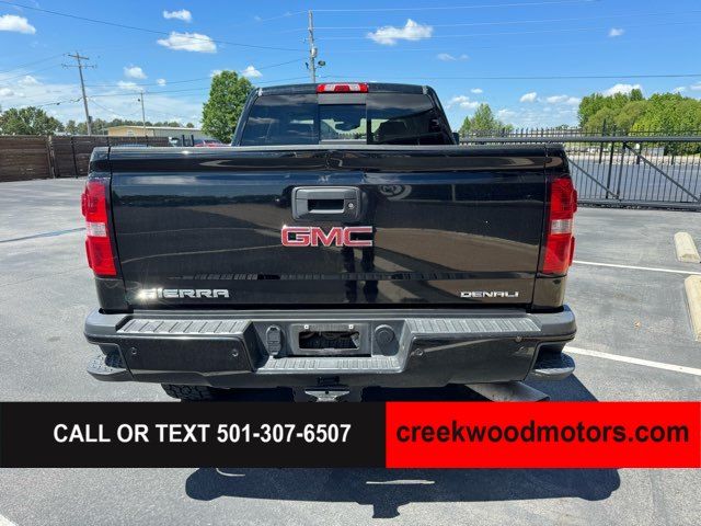 2016 GMC Sierra 2500HD Denali 4X4 Crew Cab Duramax Diesel Allison 20s