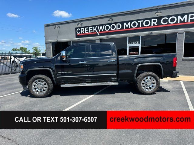 2016 GMC Sierra 2500HD Denali 4X4 Crew Cab Duramax Diesel Allison 20s