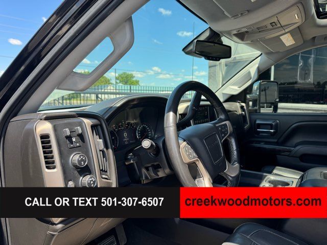 2016 GMC Sierra 2500HD Denali 4X4 Crew Cab Duramax Diesel Allison 20s