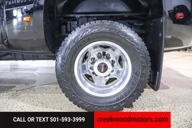 2016 GMC Sierra 3500HD SLT 4x4 Dually Duramax Diesel Allison 1Owner Black