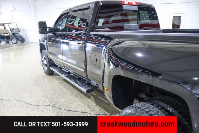 2016 GMC Sierra 3500HD SLT 4x4 Dually Duramax Diesel Allison 1Owner Black
